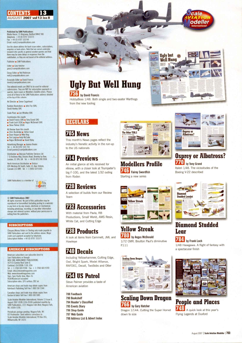 Scale Aviation Modeller International 2007-08